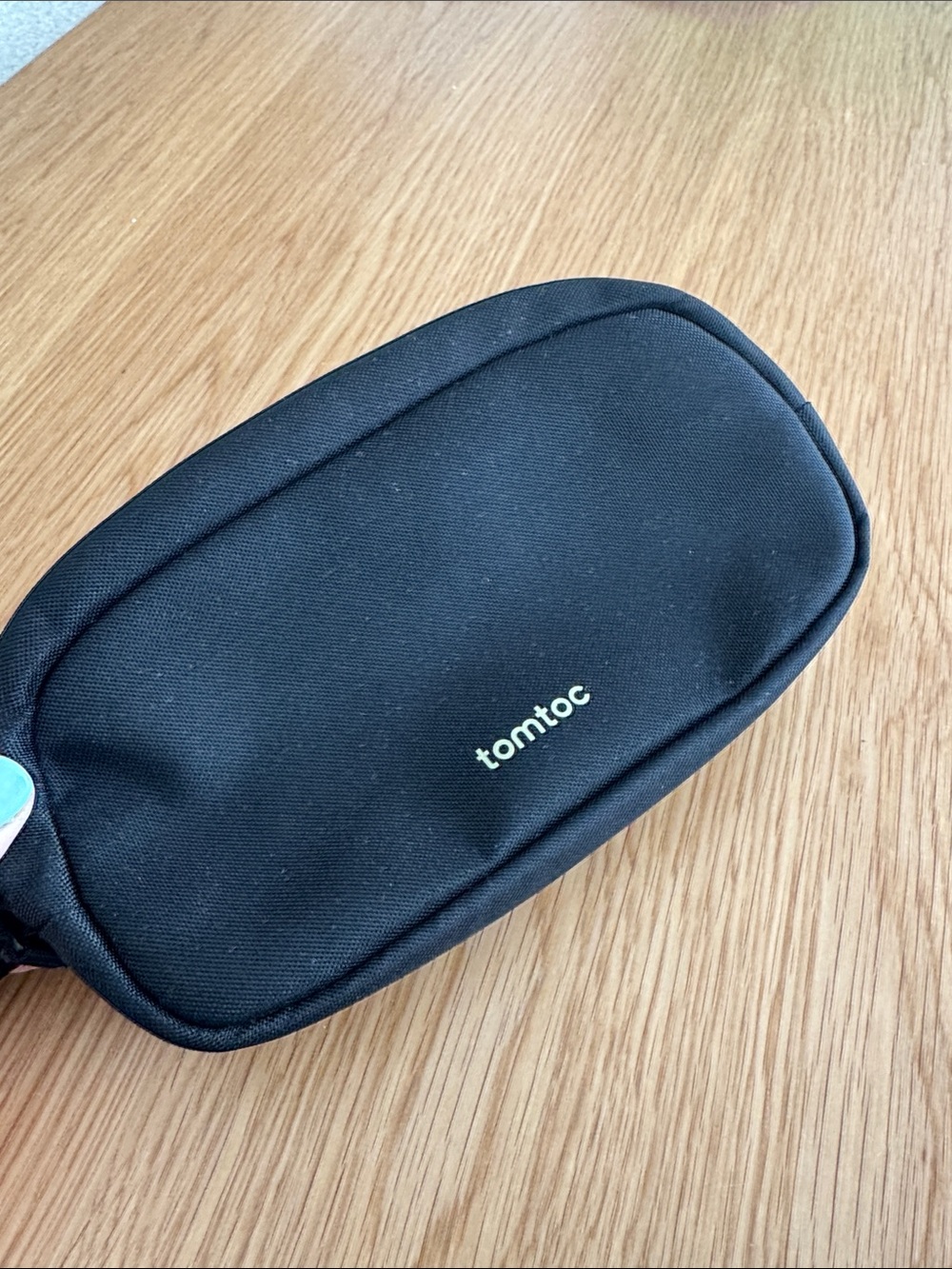 tomtoc Black Electronics Carrying Case - Compact Protective Pouch